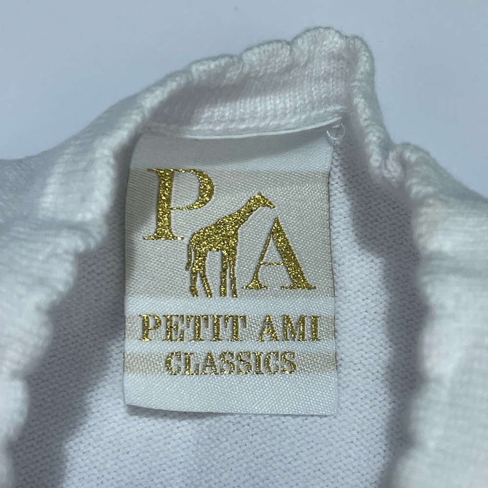 NWT Petit Ami Scallop Edge White Button-Up Cardigan - Picture 5 of 6